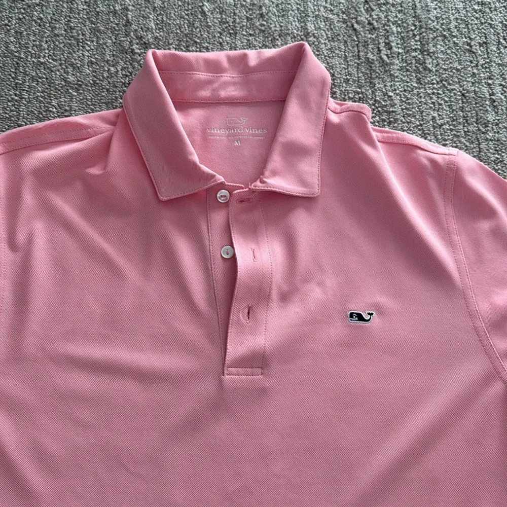 Vineyard Vines Light Pink Polo Shirt - Picture 2 of 4